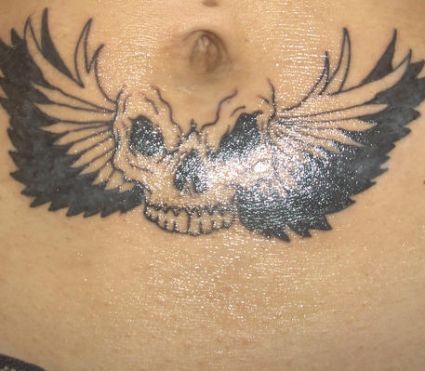 Skull Wing Tattoos